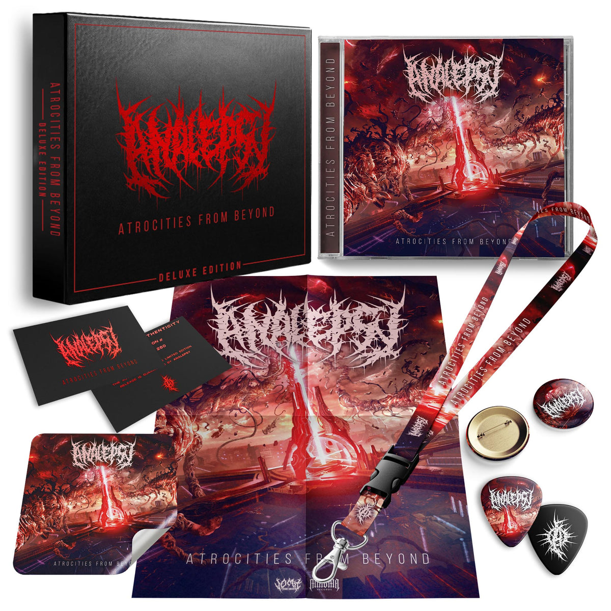 Analepsy "Atrocities from Beyond" Deluxe Edition Boxset