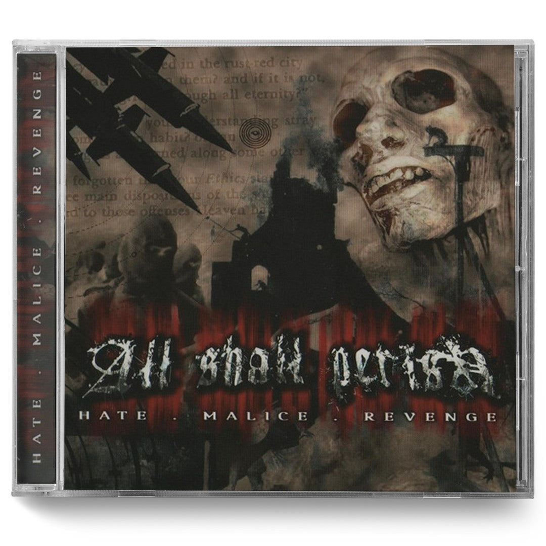 All Shall Perish "Hate . Malice . Revenge" CD