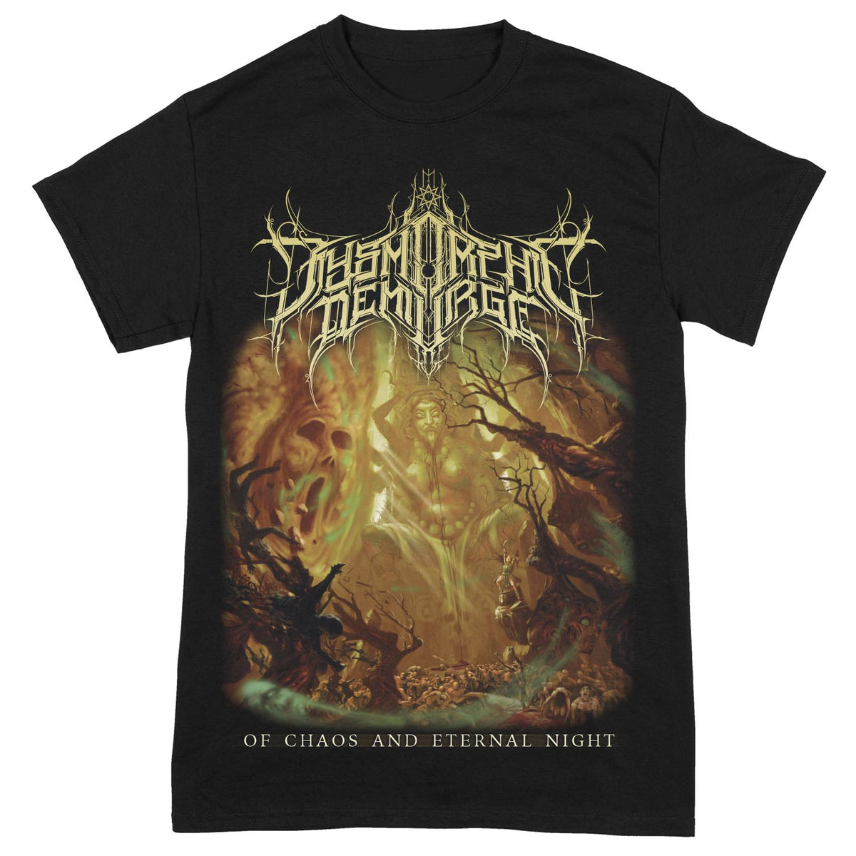 Dysmorphic Demiurge "Of Chaos and Eternal Night" T-Shirt