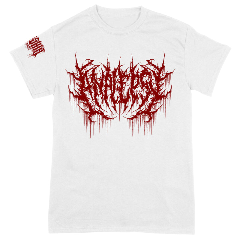 Analepsy "Red Logo Drip" T-Shirt (Exclusive) - Miasma Records