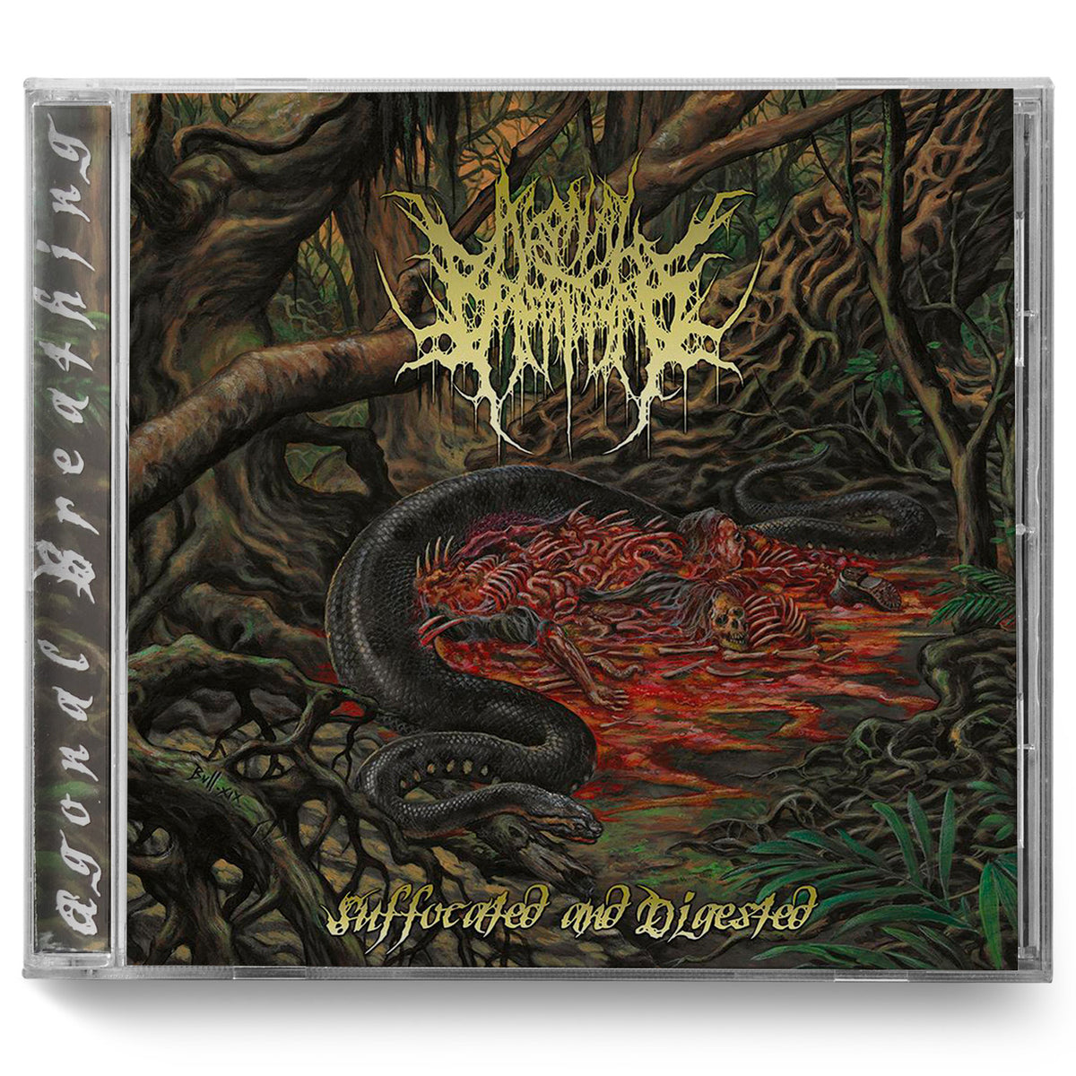 Agonal Breathing "Suffocated and Digested" CD - Miasma Records