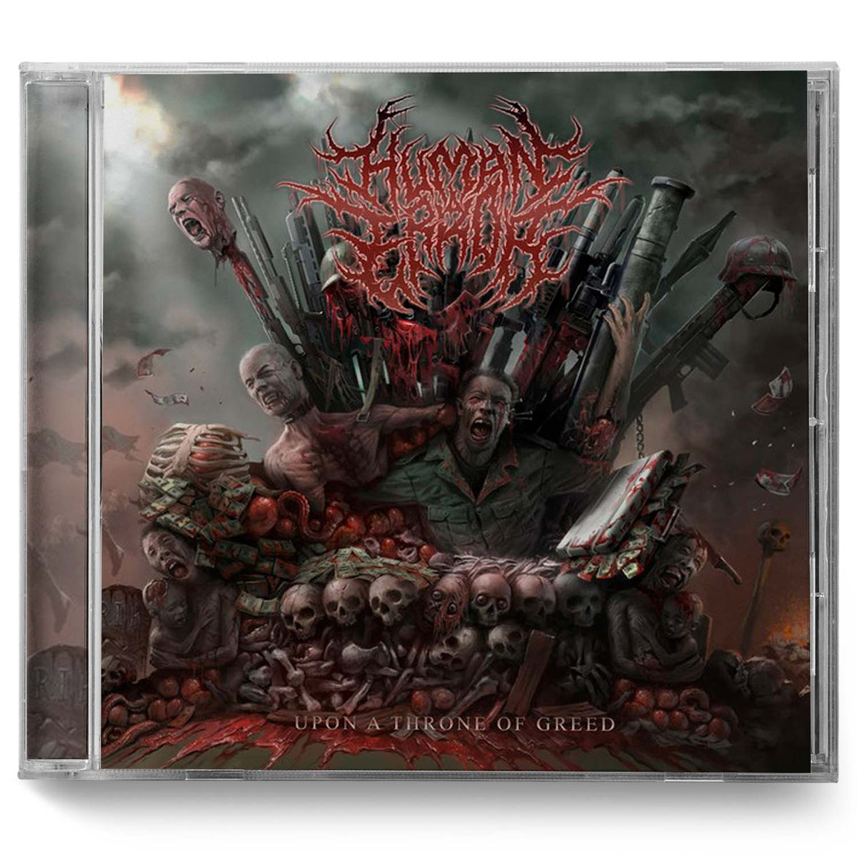 Human Error "Upon A Throne of Greed" CD - Miasma Records