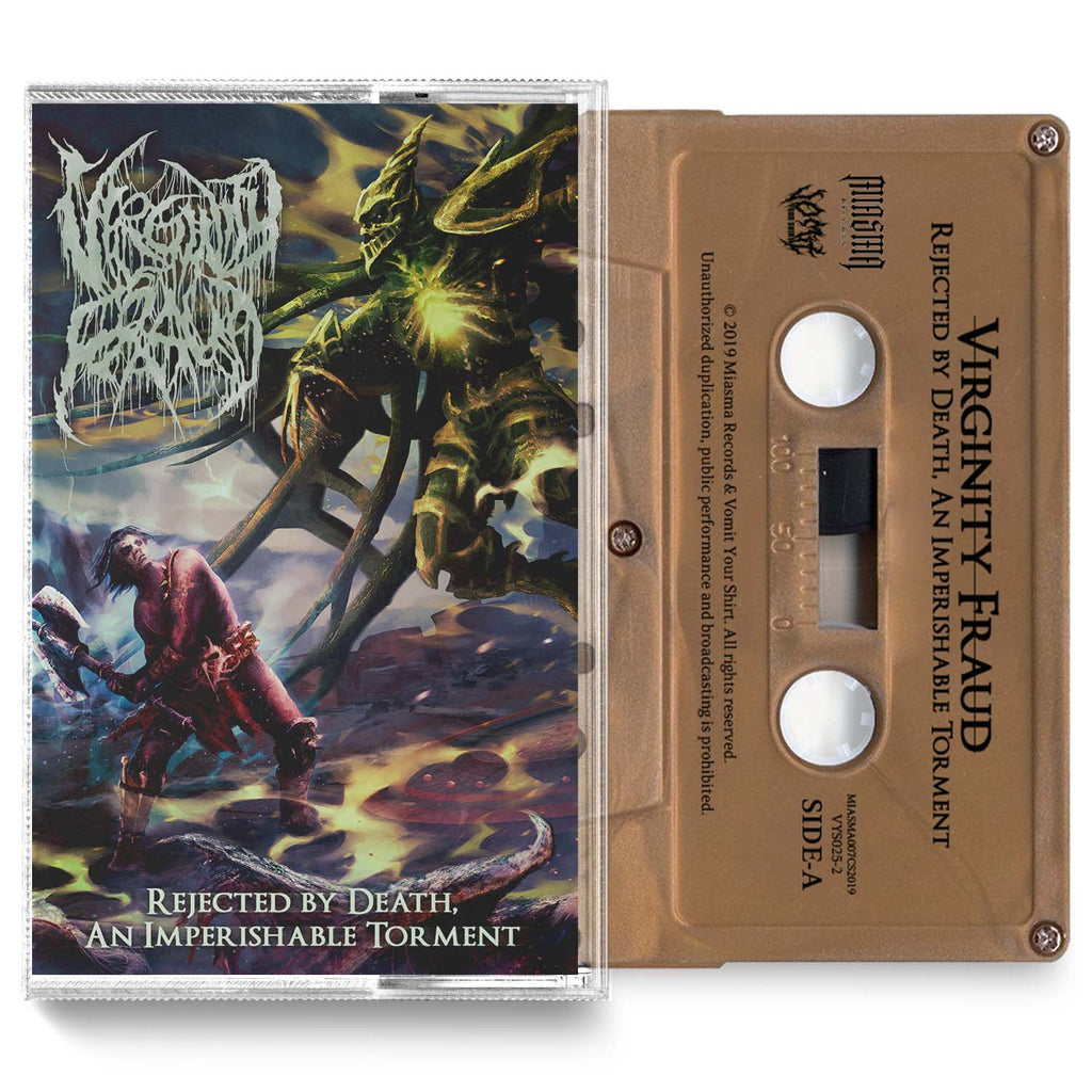 Virginity Fraud "Rejected by Death, An Imperishable Torment" Cassette - Miasma Records
