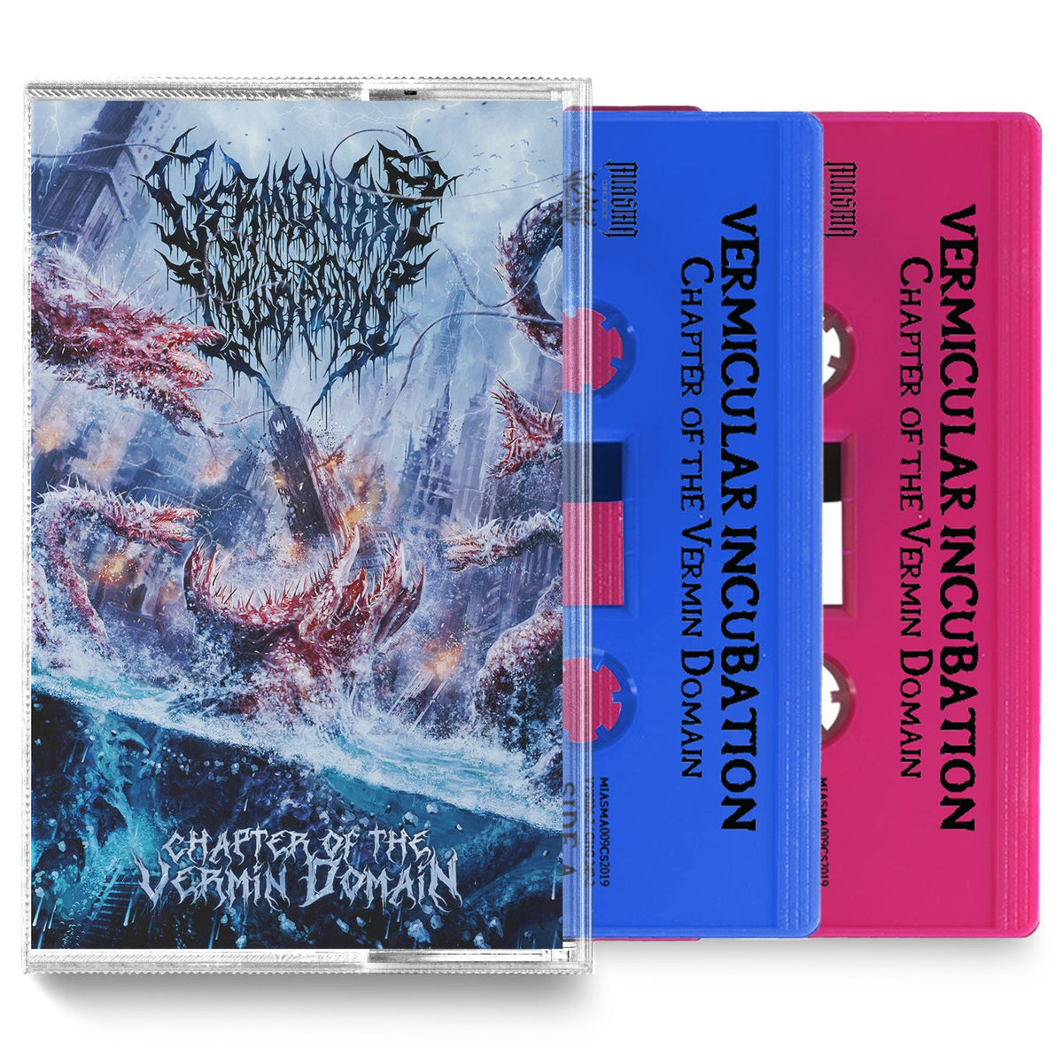 Vermicular Incubation "Chapter of the Vermin Domain" Cassette - Miasma Records