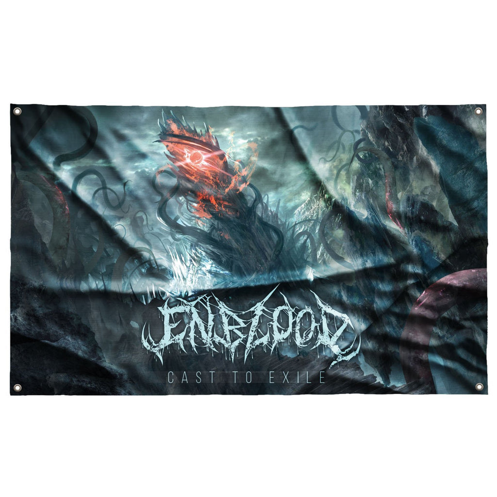 Enblood "Cast to Exile" Flag - Miasma Records
