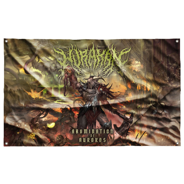 Hurakan "Abomination of Aurokos" Flag - Miasma Records
