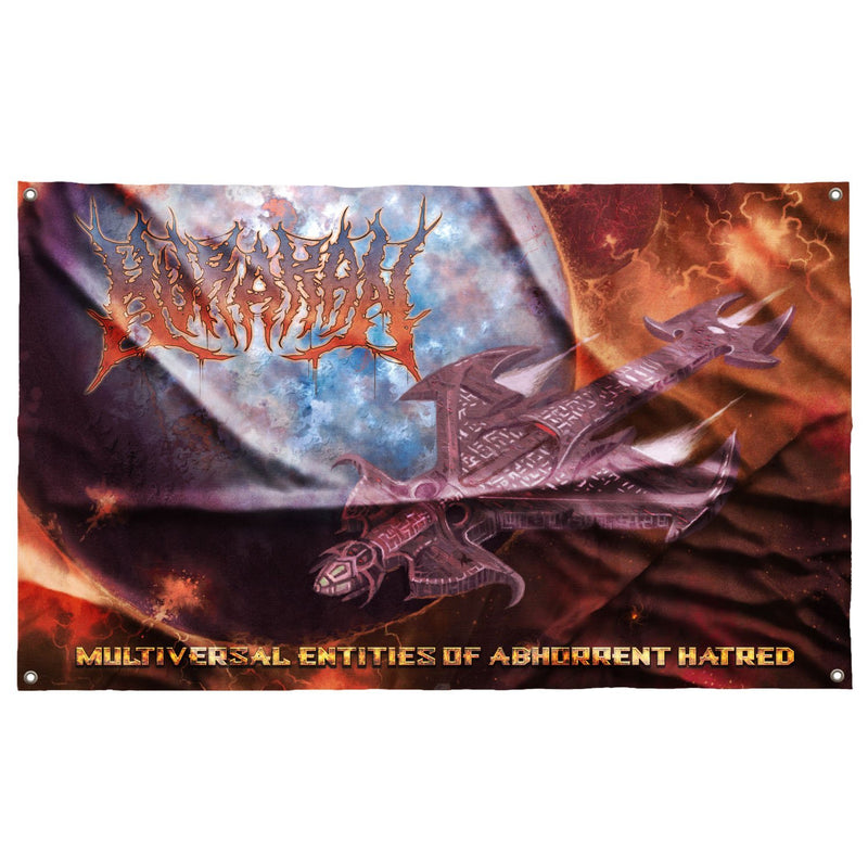 Hurakan "Multiversal Entities of Abhorrent Hatred" Flag - Miasma Records