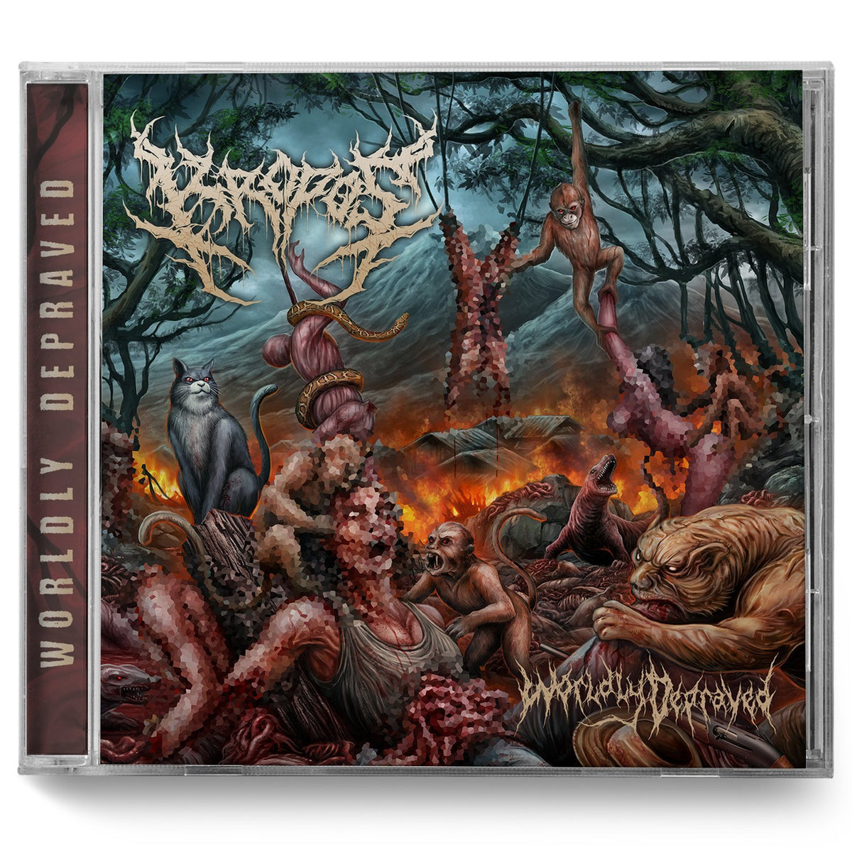 Kropos "Worldly Depraved" CD - Miasma Records