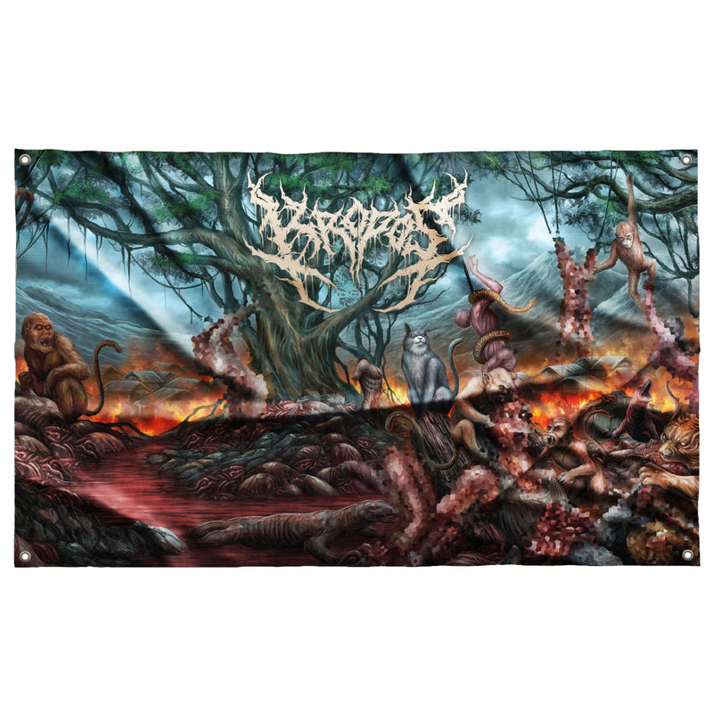Kropos "Worldly Depraved" Flag - Miasma Records
