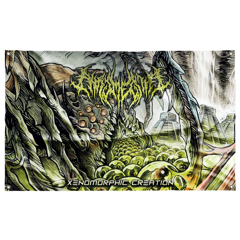 Phrymerial "Xenomorphic Creation" Flag - Miasma Records